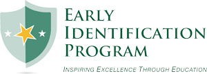 K-12 Partnership Logo: Early Identification Program (300px)
